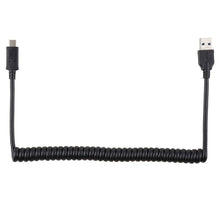 Load image into Gallery viewer, 1.5m High Speed USB 3.0 Male to USB-C / Type-C Male Retractable Spring Extension Cable, USB 3.0 Male to Type-C Male