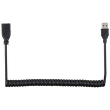 Load image into Gallery viewer, 1.5m High Speed USB 3.0 Male to Female Retractable Spring Extension Cable, USB 3.0 Male to Female
