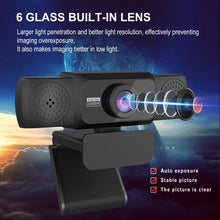 Load image into Gallery viewer, HXSJ S5 1080P Adjustable HD Video Webcam PC Camera with Microphone