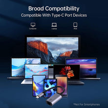 Load image into Gallery viewer, Type-C / USB-C Male to Gigabit RJ45 Female Adapter Converter, Gigabit RJ45 Female