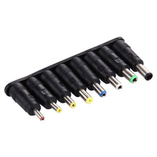 Load image into Gallery viewer, 5.5x2.1mm Female to Multiple Male Interfaces 8 in 1 Power Adapters Set for HP / Sony / Acer / ASUS / DELL Laptop Notebook, 8 in 1 Power Adapters