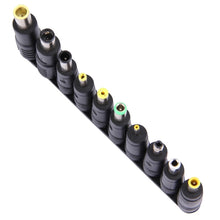 Load image into Gallery viewer, 5.5x2.1mm Female to Multiple Male Interfaces 10 in 1 Power Adapters Set for IBM / HP / Sony / Toshiba / Lenovo / ASUS / Samsung / DELL Laptop Notebook, 10 in 1