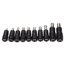Load image into Gallery viewer, 5.5x2.1mm Female to Multiple Male Interfaces 10 in 1 Power Adapters Set for IBM / HP / Sony / Toshiba / Lenovo / ASUS / Samsung / DELL Laptop Notebook, 10 in 1