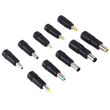 Load image into Gallery viewer, 5.5x2.1mm Female to Multiple Male Interfaces 10 in 1 Power Adapters Set for IBM / HP / Sony / Toshiba / Lenovo / ASUS / Samsung / DELL Laptop Notebook, 10 in 1
