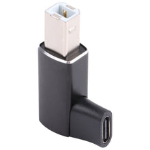Load image into Gallery viewer, USB-C / Type C Female to USB 2.0 B MIDI Male Adapter for Electronic Instrument / Printer / Scanner / Piano