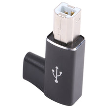 Load image into Gallery viewer, USB-C / Type C Female to USB 2.0 B MIDI Male Adapter for Electronic Instrument / Printer / Scanner / Piano