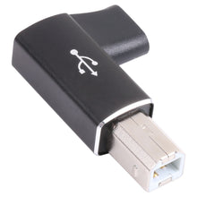 Load image into Gallery viewer, USB-C / Type C Female to USB 2.0 B MIDI Male Adapter for Electronic Instrument / Printer / Scanner / Piano