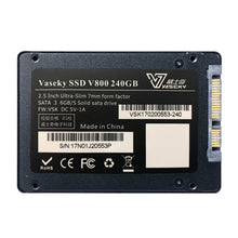 Load image into Gallery viewer, Vaseky V800 240GB 2.5 inch SATA3 6GB/s Ultra-Slim 7mm Solid State Drive SSD Hard Disk Drive for Desktop, Notebook, 240GB