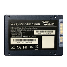 Load image into Gallery viewer, Vaseky V800 350GB 2.5 inch SATA3 6GB/s Ultra-Slim 7mm Solid State Drive SSD Hard Disk Drive for Desktop, Notebook, 350GB