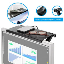 Load image into Gallery viewer, Television Computer Monitor Shelf Remote Control Set-top Box Storage Bracket, Set-top Box  Bracket