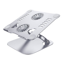 Load image into Gallery viewer, HZ13 Foldable Multi-angle Aluminum Alloy Laptop Fan Cooling Bracket