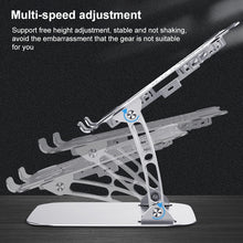 Load image into Gallery viewer, HZ13 Foldable Multi-angle Aluminum Alloy Laptop Fan Cooling Bracket