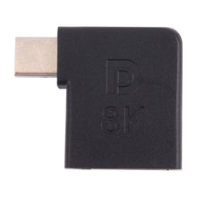 Load image into Gallery viewer, 8K Mini DisplayPort Male to DisplayPort Female Elbow Adapter, Mini DP Male to DP Female Elbow