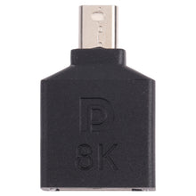 Load image into Gallery viewer, 8K Mini DisplayPort Male to DisplayPort Female Straight Adapter, Mini DP Male to DP Female Straight