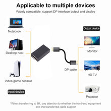 Load image into Gallery viewer, 8K DisplayPort Female to DisplayPort Female Straight Adapter, DP Female to DP Female Straight