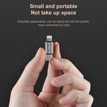 Load image into Gallery viewer, USB-C / Type-C Male to 8 Pin Male Charging + Data Transmission + OTG Adapter