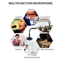 Load image into Gallery viewer, M-309 USB Drive-free Computer Microphone, USB