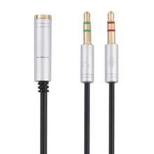 Load image into Gallery viewer, 3.5mm Female to 2 x 3.5mm Male Adapter Cable, 3.5mm Female to 2 x 3.5mm Male