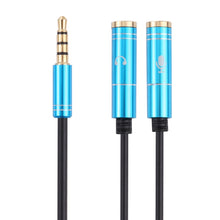 Load image into Gallery viewer, 2 x 3.5mm Female to 3.5mm Male Adapter Cable, 2 x 3.5mm Female to 3.5mm Male