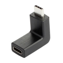 Load image into Gallery viewer, Type-C / USB-C to USB 3.1 90 Degree Elbow Head Design MF Adapter