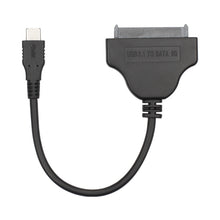 Load image into Gallery viewer, USB Type-C / USB-C to SATA 2 7+15 Easy Drive Cable, Length: 20cm