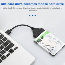 Load image into Gallery viewer, USB Type-C / USB-C to SATA 2 7+15 Easy Drive Cable, Length: 20cm