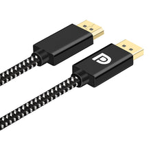 Load image into Gallery viewer, OD6.5mm DP Male to Male DisplayPort Cable, Length: 2m, DP Male to Male