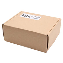 Load image into Gallery viewer, VGA Signal to RJ45 Signal Extender Transmitter + Receiver Converter Ethernet Cable, Transmission Distance: 60m, Transmission Distance: 60m
