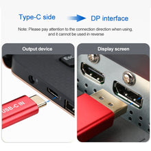 Load image into Gallery viewer, 4K 60Hz USB-C / Type-C Male to DisplayPort Male HD Adapter Cable