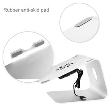 Load image into Gallery viewer, SOPI ZJ-001 Classic Style Aluminum Cooling Stand with Cool Fan for Laptop, Suitable for Mac Air, Mac Pro,  iPad, and Other Laptops, Classic Style with Cool Fan