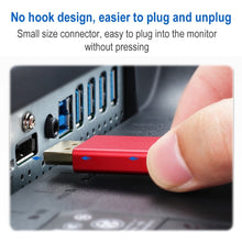 Load image into Gallery viewer, 4K 60Hz DisplayPort 1.2 Male to DisplayPort 1.2 Male Aluminum Shell Flat Adapter Cable, Cable Length: 2m, 2m