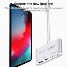 Load image into Gallery viewer, COMBO T-693 5 in 1 USB-C / Type-C to SD / TF / Micro SD Card Slot + USB 3.0 + USB 2.0Ports OTG HUB Card Reader