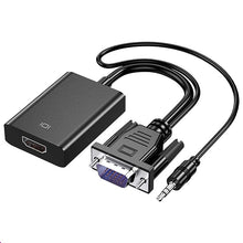 Load image into Gallery viewer, HDCO-VGAM2 1080P VGA Male to HDMI Female Converter with 3.5mm Audio Cable, HDCO-VGAM2