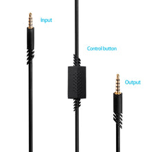 Load image into Gallery viewer, ZS0179 Gaming Headphone Audio Cable for Logitech ASTRO A10 A40, PS4, Cable Length: 2m