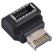 Load image into Gallery viewer, Type-E Female to Male 90 Degrees Elbow Computer Host Adapter, Type-E Female to Male