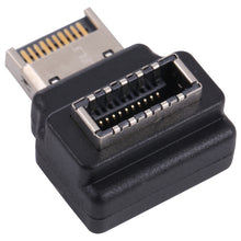 Load image into Gallery viewer, Type-E Female to Male 90 Degrees Elbow Computer Host Adapter, Type-E Female to Male
