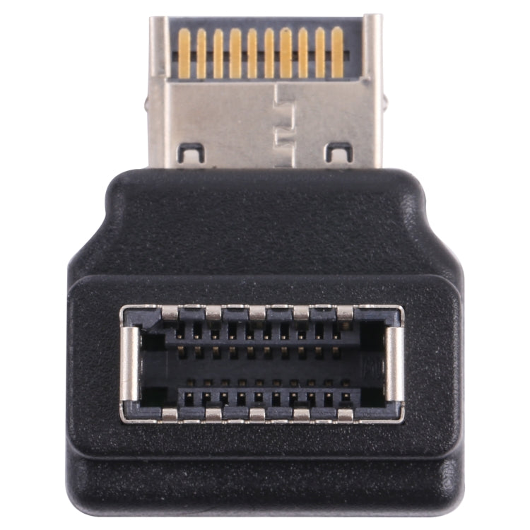 Type-E Female to Male 90 Degrees Elbow Computer Host Adapter, Type-E Female to Male