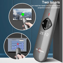 Load image into Gallery viewer, ASiNG A8 32GB Green Laser PPT Page Turning Pen Wireless Presenter, A8 32GB
