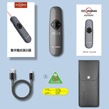 Load image into Gallery viewer, ASiNG A8 32GB Green Laser PPT Page Turning Pen Wireless Presenter, A8 32GB