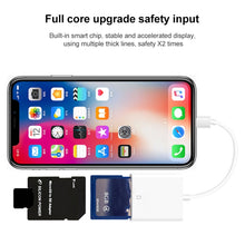 Load image into Gallery viewer, D-128 8 Pin Mobile Phone SD Card Reader, D-128