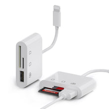 Load image into Gallery viewer, D-168 3 In 1 8 Pin OTG High-speed Card Reader, D-168