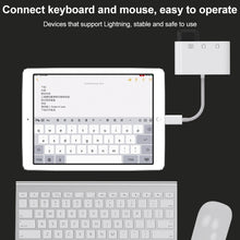 Load image into Gallery viewer, D-168 3 In 1 8 Pin OTG High-speed Card Reader, D-168