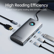 Load image into Gallery viewer, ORICO PW11-5P Type-C / USB-C 5-in-1 5Gbps Multifunction Docking Station, PW11-5P