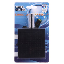 Load image into Gallery viewer, 12dBi SMA Male Connector 2.4GHz Panel WiFi Antenna, 2.4GHz Black