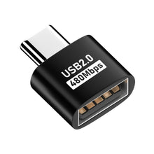 Load image into Gallery viewer, USB 2.0 Female to Type-C Male Adapter, USB 2.0 Female to Type-C Male