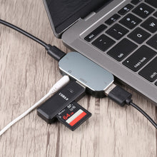 Load image into Gallery viewer, 4 in 1 USB-C / Type-C Male to USB-C / Type-C + 3.5mm AUX + USB 3.0 + USB Female Adapter, 3.5mm AUX + USB 3.0