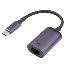 Load image into Gallery viewer, USB-C / Type-C Male to 100M RJ45 Female Adapter Cable, 100M RJ45 Female Cable
