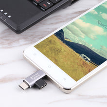 Load image into Gallery viewer, USB-C / Type-C Female to USB-C / Type-C Male + Micro USB Male Converter, Type-C Female to Type-C + Micro USB Male