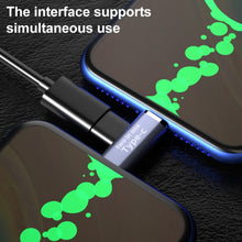 Load image into Gallery viewer, USB-C / Type-C Female to USB-C / Type-C Male + Micro USB Male Converter, Type-C Female to Type-C + Micro USB Male