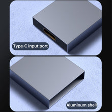 Load image into Gallery viewer, USB-C / Type-C Female to USB Female 1 to 2 Converter, Type-C Female to USB Female
